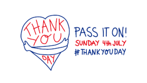Thank You Day 4th July 2021 - Pass it on